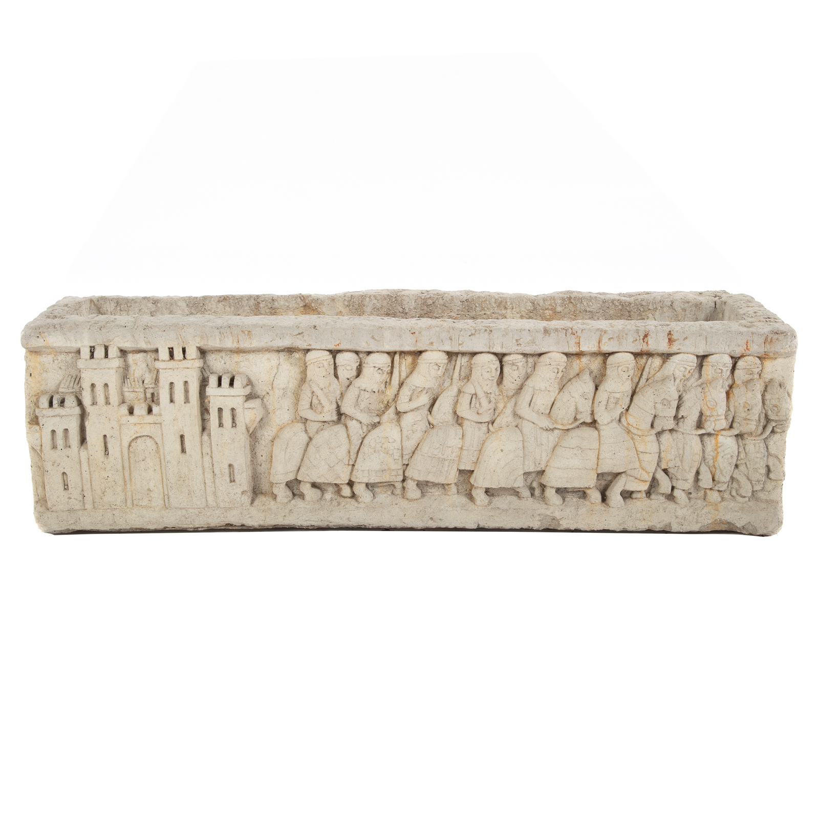 MEDIEVAL STYLE CAST CONCRETE