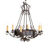 MEDITERRANEAN REVIVAL IRON SIX