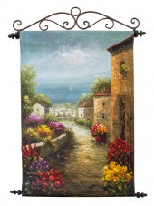 MEDITERRANEAN SEASCAPE OIL ON