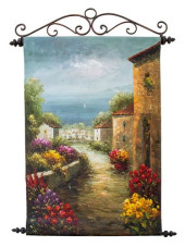 MEDITERRANEAN SEASCAPE OIL ON