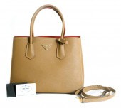 MEDIUM SAFFIANO LEATHER DOUBLE