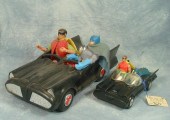 Mego Batman and Robin action f