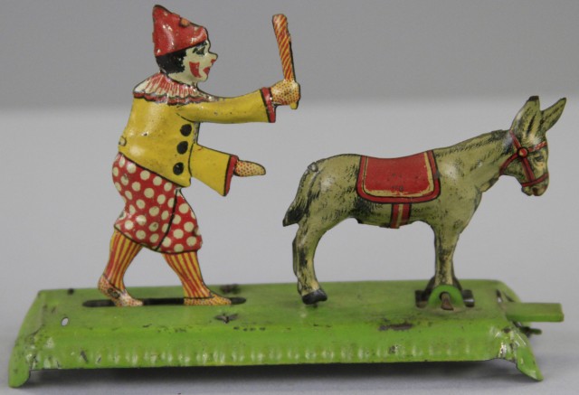 MEIER CLOWN HITTING DONKEY PENNY