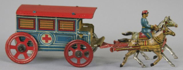 MEIER HORSE DRAWN AMBULANCE PENNY