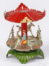 MEIER TIN LITHOGRAPH CAROUSEL