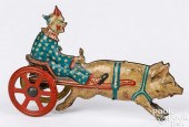 MEIER TIN LITHOGRAPH CLOWN AND