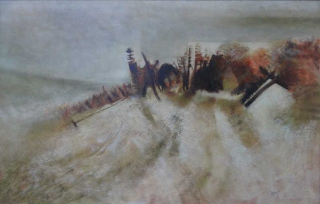 MEIGS Walter. Oil on Masonite