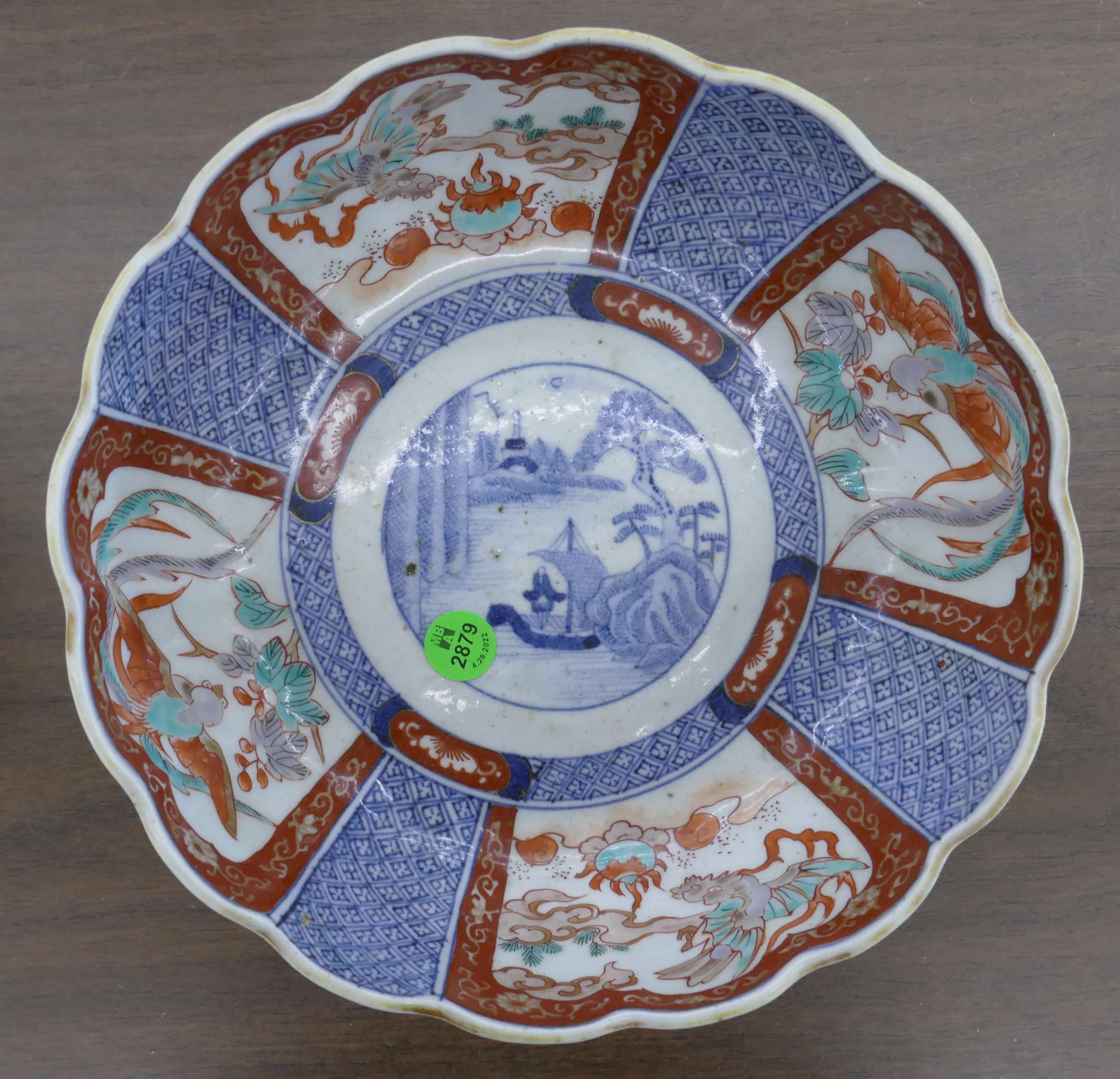Meiji Japanese Imari Phoenix