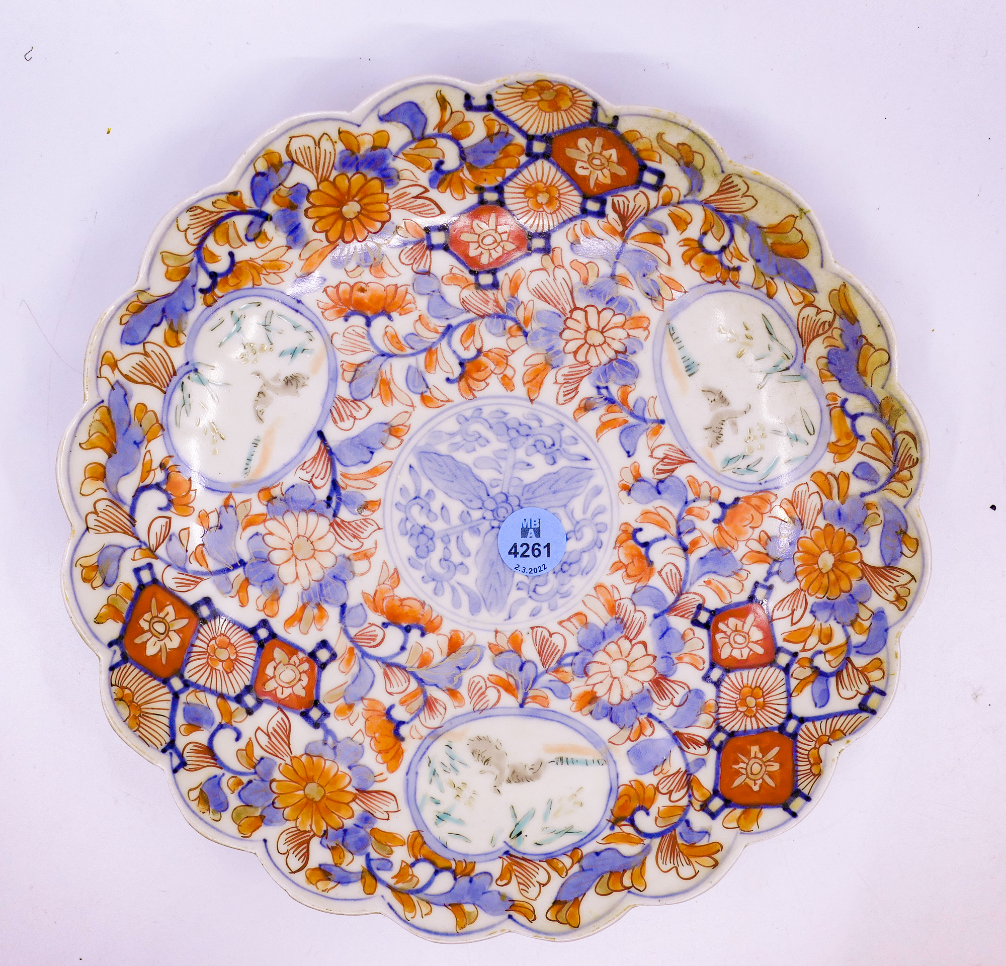 Meiji Japanese Imari Scalloped