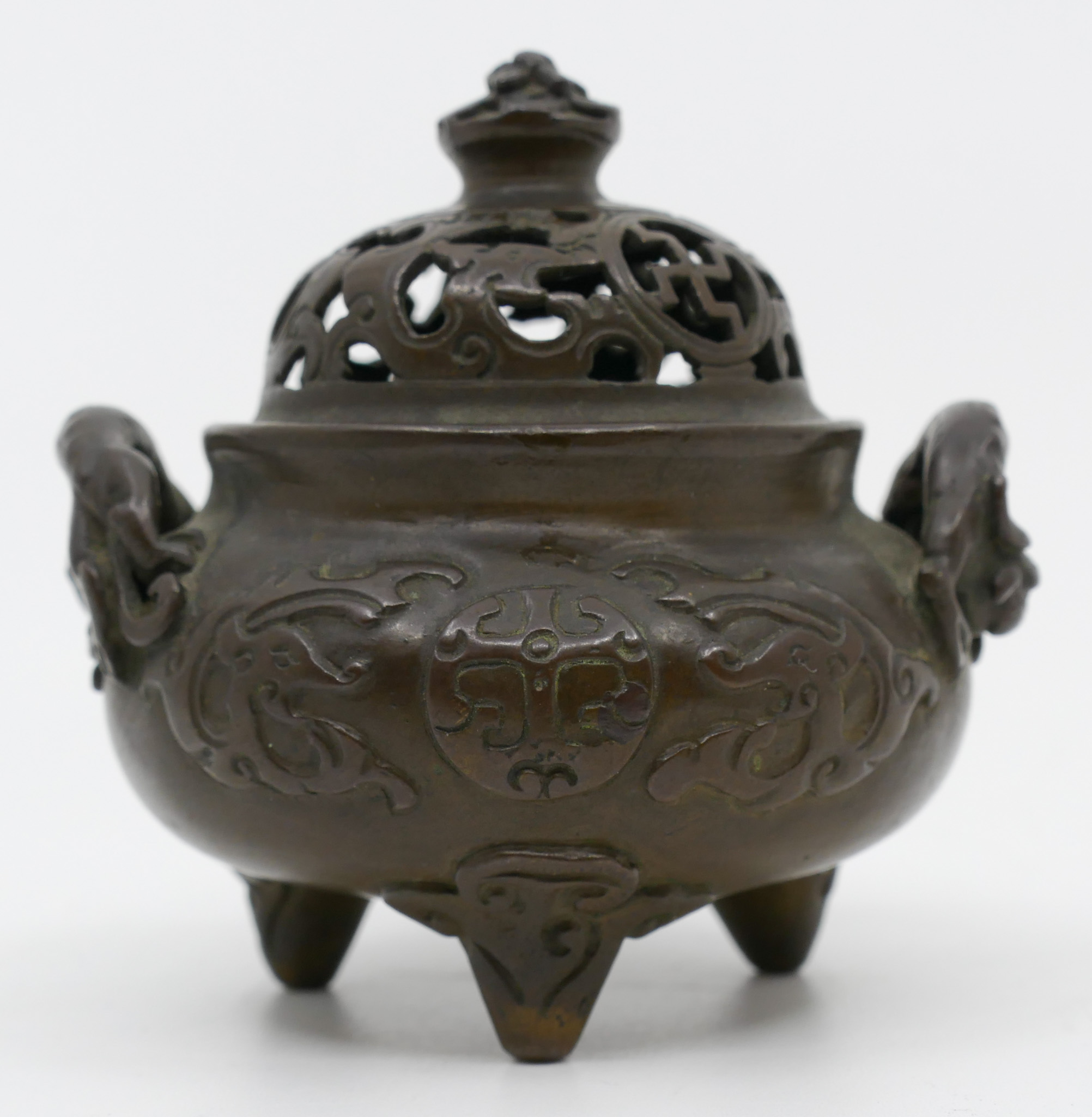 Meiji Japanese Miniature Bronze