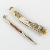 MEIJI JAPANESE STAG ANTLER PIP