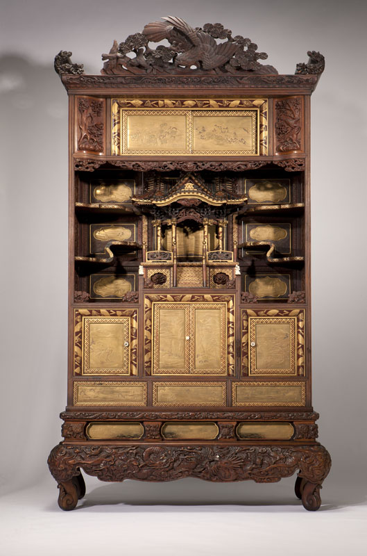 Meiji period (1868 - 1912) carved
