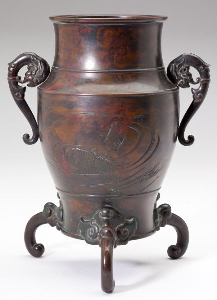 Meiji Period Japanese Bronze