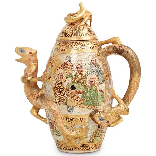 MEIJI SATSUMA PORCELAIN MINIATURE