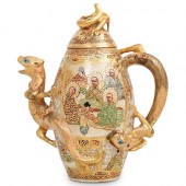 MEIJI SATSUMA PORCELAIN MINIAT