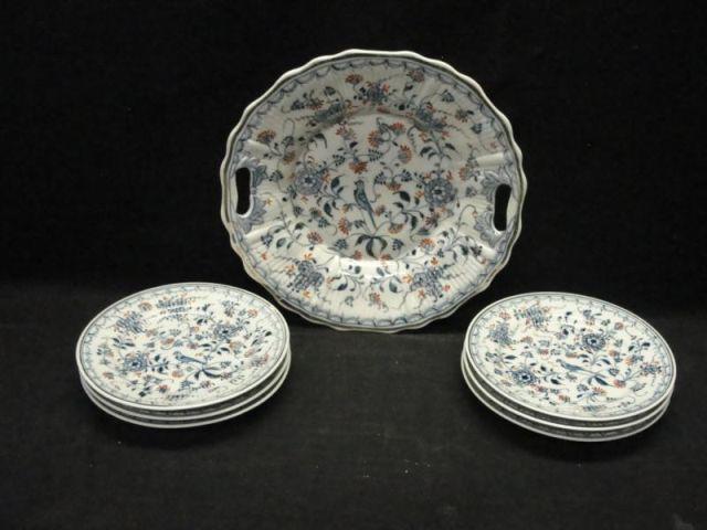 MEISSEN. 10 pieces. Gilt Cup,