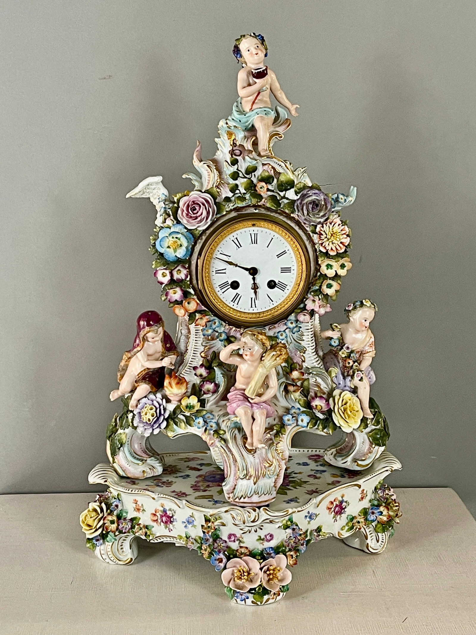 MEISSEN 4 SEASONS MANTEL