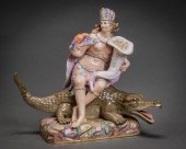 MEISSEN ALLEGORICAL FIGURAL GR