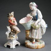 MEISSEN ALLEGORICAL FIGURAL GR