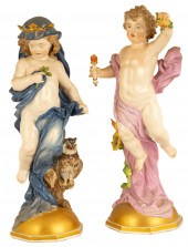 MEISSEN ALLEGORIES OF “DAY” AN