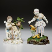 MEISSEN AND HOCHST PORCELAIN F