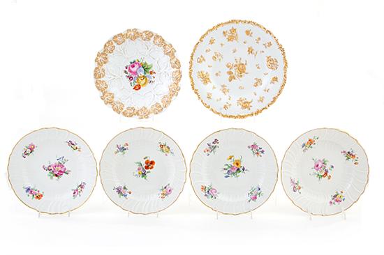 Meissen and KPM porcelain bowls set