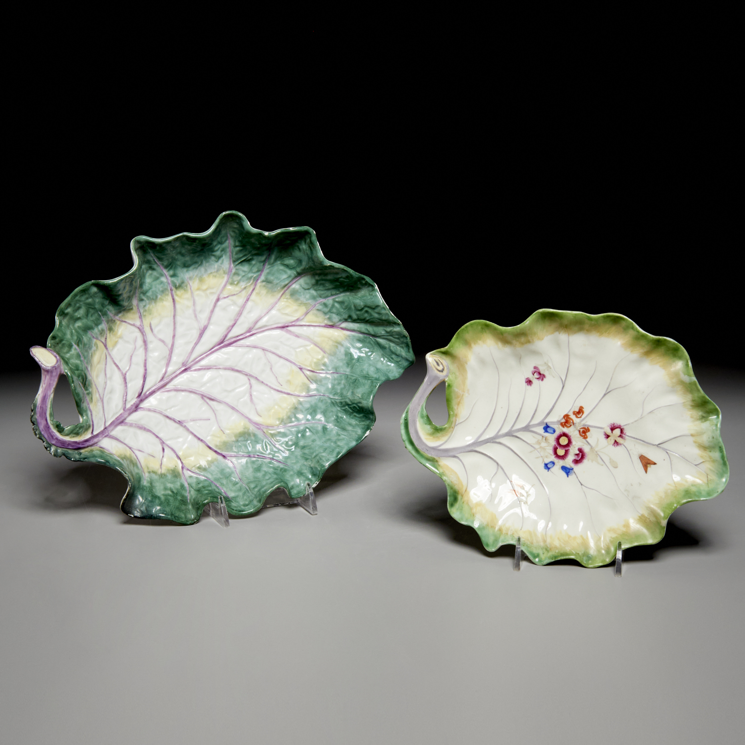 MEISSEN AND WORCESTER CABBAGE