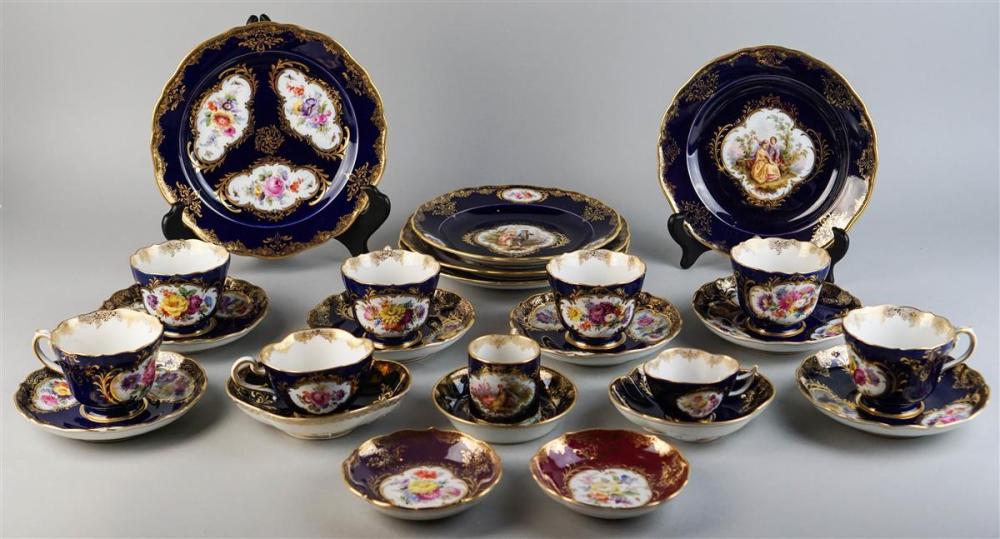 MEISSEN ASSEMBLED PART DESSERT