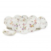 MEISSEN ASSEMBLED PART DINNER