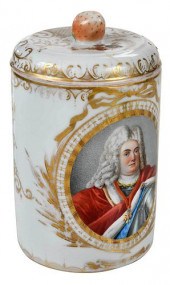 MEISSEN ATTRIBUTED PORCELAIN T