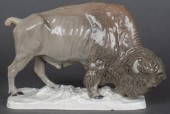 MEISSEN "BISON" PORCELAIN FIGU
