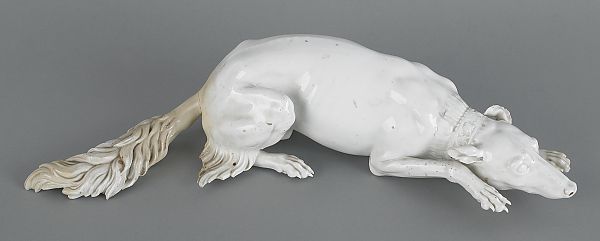 Meissen blanc de chine figure of