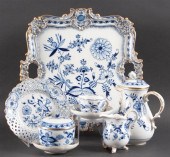 Meissen blue and white porcela
