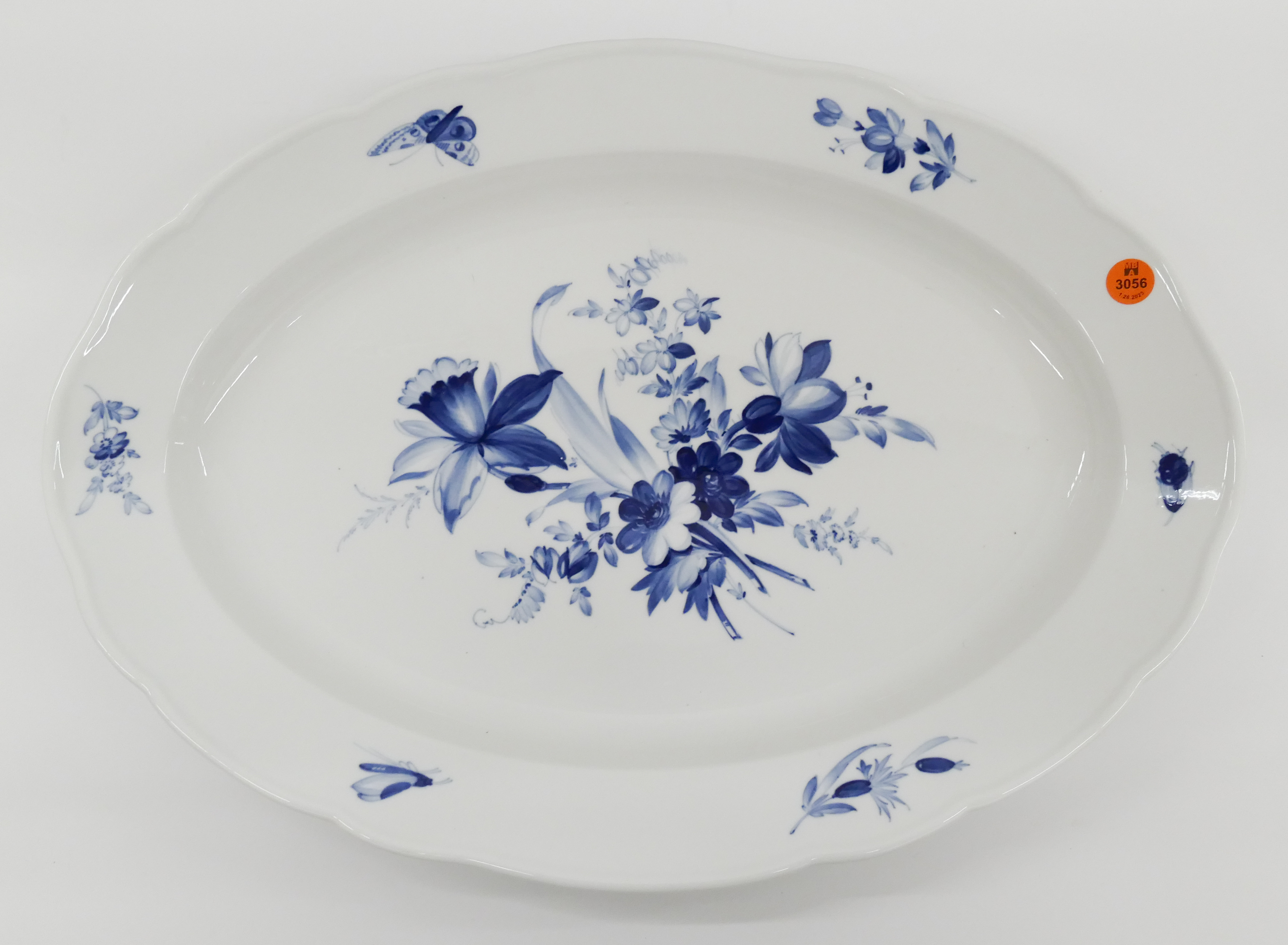 Meissen Blue Flowers and Insects