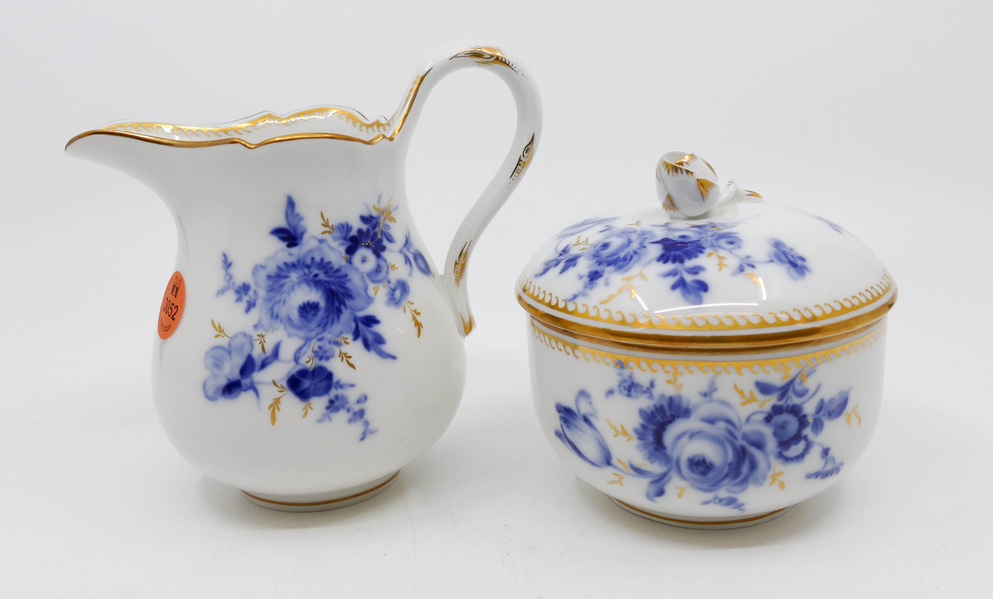 Meissen Blue Flowers Porcelain