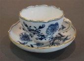 MEISSEN BLUE ONION PATTERN CUP