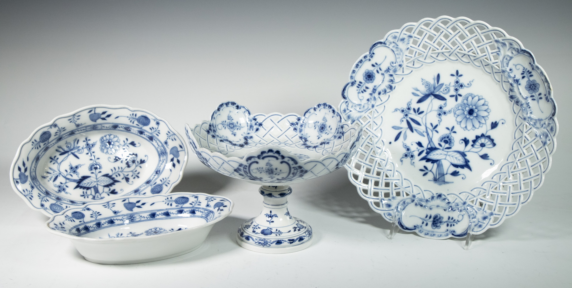 MEISSEN BLUE ONION PORCELAIN