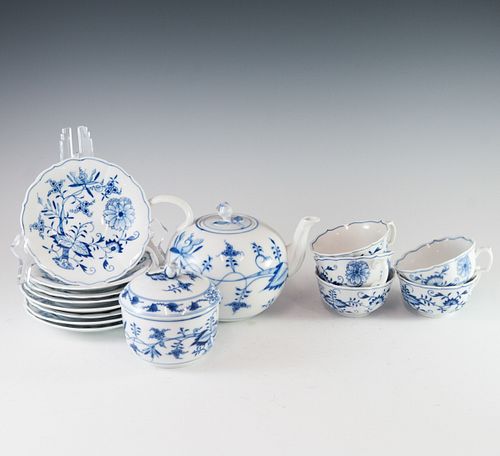 MEISSEN "BLUE ONION" PORCELAIN