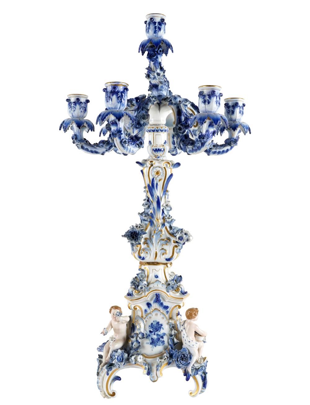MEISSEN BLUE & WHITE PORCELAIN