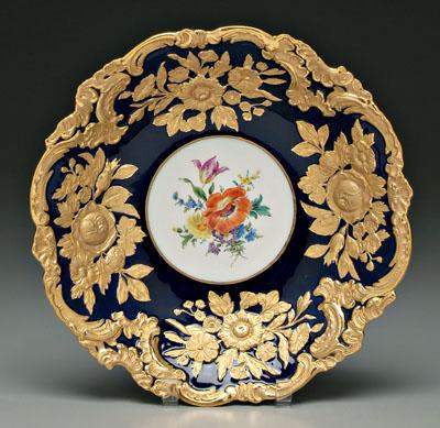 Meissen bowl, hand painted floral