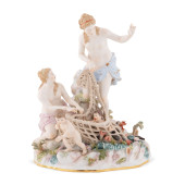 MEISSEN, 'CAPTURE OF THE TRITO