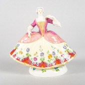 MEISSEN CRINOLINE FIGURINE, MA
