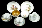 MEISSEN CUP & SAUCER SETS Coll