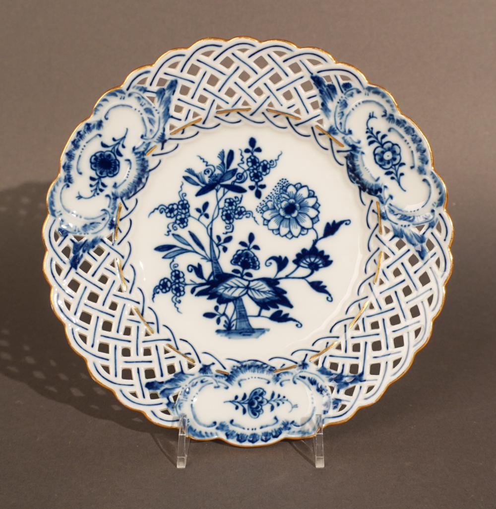 MEISSEN DRESDEN PORCELAIN 'BLUE