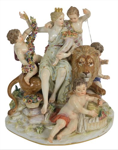 MEISSEN FIGURAL GROUP, CYBELLE
