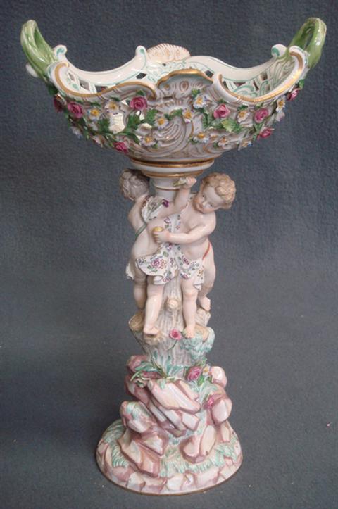 Meissen figural porcelain 2 pc