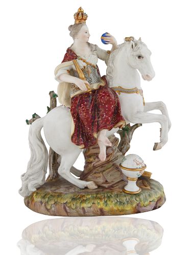 MEISSEN FIGURAL PORCELAIN GROUP