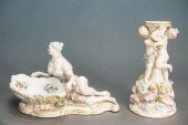 MEISSEN FIGURAL SWEETMEAT DISH