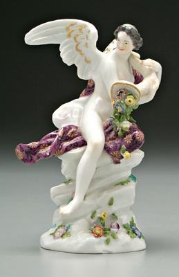 Meissen figure, angel with