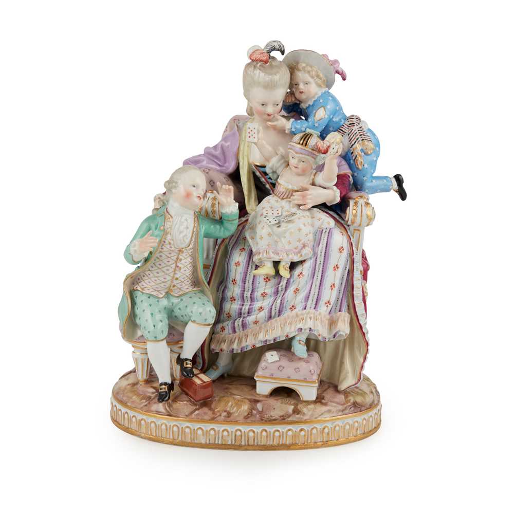 MEISSEN FIGURE GROUP, 'THE GOOD